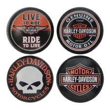 Harley Davidson Willie G Core Collection 4pcs. Magnets. picture