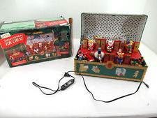 Vintage '94 Mr Christmas Santa's Musical Animated Toy Chest Play 35 Songs Works  picture