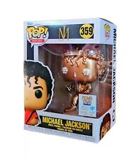 🔥 Exclusive Michael Jackson #359 Funko Pop Bronze Metallic with Diamonds 1/2 picture
