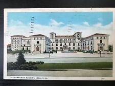 Vintage Postcard 1937 Community Building Hershey Pennsylvania (PA) picture