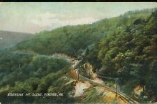Neversink Mountain Scene Reading Pennsylvania PA Postcard Railroad 1912 picture