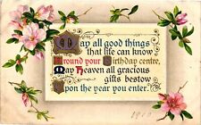 Vintage Postcard- May all good things that life can know picture