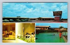 Odessa TX-Texas, Western Sands Motel & Restaurant Advertising Vintage Postcard picture