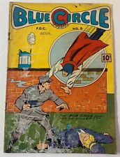 1945/1949 BLUE CIRCLE COMICS #6/MURDER INCORPORATED #14 oddball golden age picture