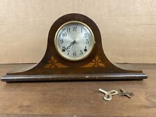 Vintage Sessions 8 Day Clock In Inlayed Wood Case picture