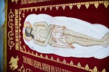 Orthodox church embroidered shroud. Medium size. picture