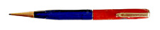 VINTAGE RITEPOINT ADVERTISING MECHANICAL PENCIL, RED / BLUE & CHROME, 1960'S picture