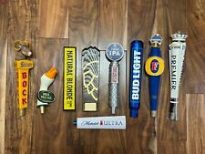 Lot Of Beer Tap Handles - 9 Total - Budlight - Foster’s - Corona - Shiner picture