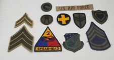 Post WW2 Vietnam US Army Military lot Mixed Patch Insignia pin corps Lot  picture