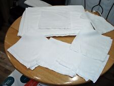 Vintage Fabric 91x44 Tablecloth and 5 16 ” Napkins and 8 11/12