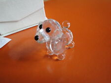 Crystal Collection Crystal Dog Figurine.  picture
