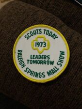 Girl Scouts 1973 Patch Raleigh Springs Mall Show Leaders Tomorrow picture