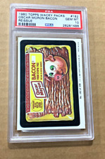 1980 Topps Wacky Packs Oscar Moron Bacon  # 182 Reissue PSA 10 Gem Mint picture