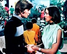 Logan's Run 1976 Jenny Agutter holds hands with Michael York 8x10 inch photo picture
