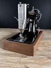 Stunning 1948 Singer 201k Sewing Machine Scrolled Plate Fully Tested Sews Great picture