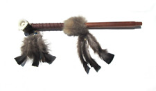 Native American Antler Peace Pipe, Cherokee Made, Smoking Pipe, COA  #715B picture