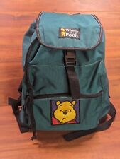 Vtg. 1990s Disney Winnie The Pooh Canvas Backpack By Accessory Network 15x13x6