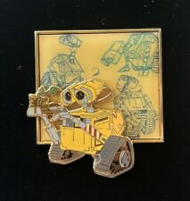 Rare Disney Pin Blue Sketch Series Wall-E LE 250 PIN On PIN NIP picture