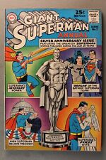 GIANT SUPERMAN ANNUAL No. 7 *1963* Silver Anniversary Issue ~ 1938-1963 ~ Solid picture