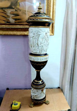 Antique German Huge Porcelain And Bisque Urn, 34