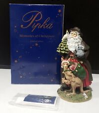 1996 SIGNED Pipka Memories of Christmas AUSSIE SANTA  #1550/3600 Box COA picture