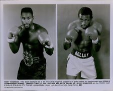LG772 Original Martin Black Photo PHIL JACKSON KEVIN KELLEY Heavyweight Boxing picture