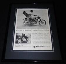 1966 Bridgestone 175 Dual Twin Framed ORIGINAL Vintage Advertisement picture