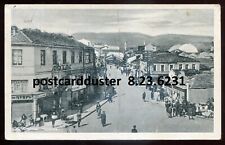 MACEDONIA Skopje Postcard 1910s Old Bazaar Street View Stores picture