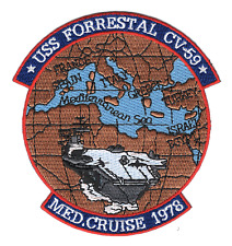 USS Forrestal CV-59 Med. Cruise 1978 Patch picture