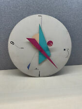 RARE Lorenz Nicolai Canetti Postmodern/Memphis Collector's Collection Wall Clock picture