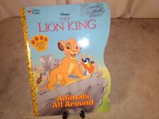 1998 Disney The Lion King Coloring Book Vintage Simba Nala Golden Book picture