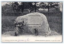 1907 Deborah Sampson Memorial Plympton Massachusetts MA Posted Antique Postcard picture