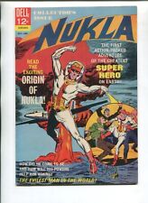 NUKLA 1 VERY FINE WPGS DELL COMICS 1965 ORIGIN & 1ST APPEARANCE OF NUKLA WOW picture
