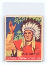 1933 Goudey Indian Gum #61 Sam Houston Red Panel Series of 96 Cherokee picture