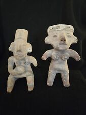 Vintage Native Mexican Latin Aztec Stone Statues picture
