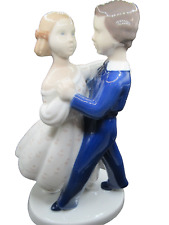 B & G PORCELAIN FIGURE #2385 MAN AND WOMAN DANCING~1948-1952 picture
