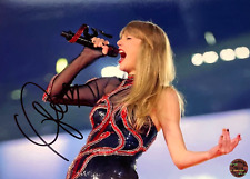 TAYLOR SWIFT Hand Signed 7x5 inch Color Photo Original Autograph with COA picture