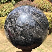 9.41LB TOP Natural Blue amphibole quartz sphere crystal ball reiki healing 890 picture