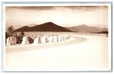 c1920's Whiteface Memorial Highway Adirondacks Wilmington NY RPPC Photo Postcard picture