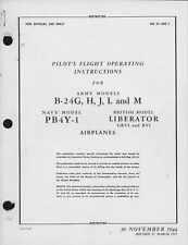 215 Page 1945 B-24G -H -J -L -M  PB4Y-1 GRV1 Liberator AN 01-5EE-1 Manual on CD picture