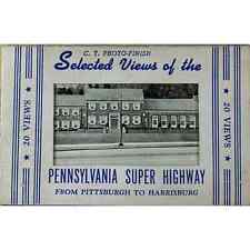 Vintage Mini Postcards Pennsylvania Super Highway Photo 20 Pack Printed Pictures picture