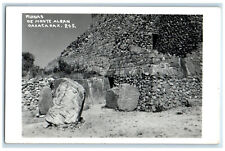 c1940's Mount Ruins Alban Oaxaca Oaxaca Mexico Vintage RPPC Photo Postcard picture