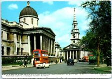 Postcard - National Gallery, Trafalgar Square, London, England picture