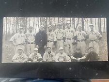 Antique baseball team post card picture
