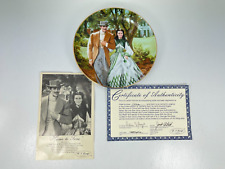 Vintage 1989 Gone With The Wind Home To Tara Collector Plate w/ COA picture