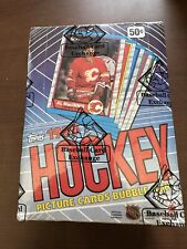 1989-90 Topps Hockey Unopened Wax Box BBCE Sealed Sakic Leetch RC Year picture