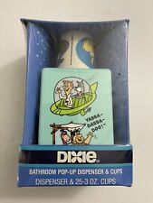 1988 Flintstones And The Jetsons Dixie Popup Cup & Dispenser New Sealed In Box picture