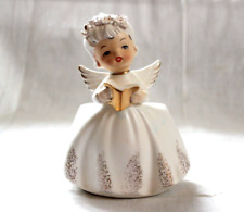 Vintage Christmas Inarco Ceramic Angel Planter Mid Century 1950's picture