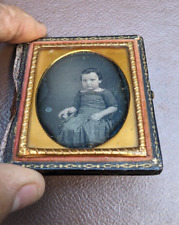 Ambrotype Daguerrotype Child picture