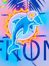 Miami Dolphins Logo Light Lamp Neon Sign 20